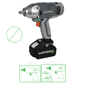 GLA-LI 8400/18 C1 Llave de Impacto Recargable