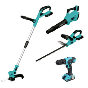 ENE-TPJ41/18C2  SET DE JARDINERIA BORDEADORA, TALADRO, C