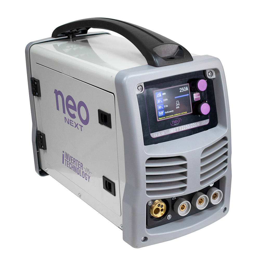 NEO-IMET12250/160 SOLDADORA INVERTER MIG-TIG-MMA ELECTRODO