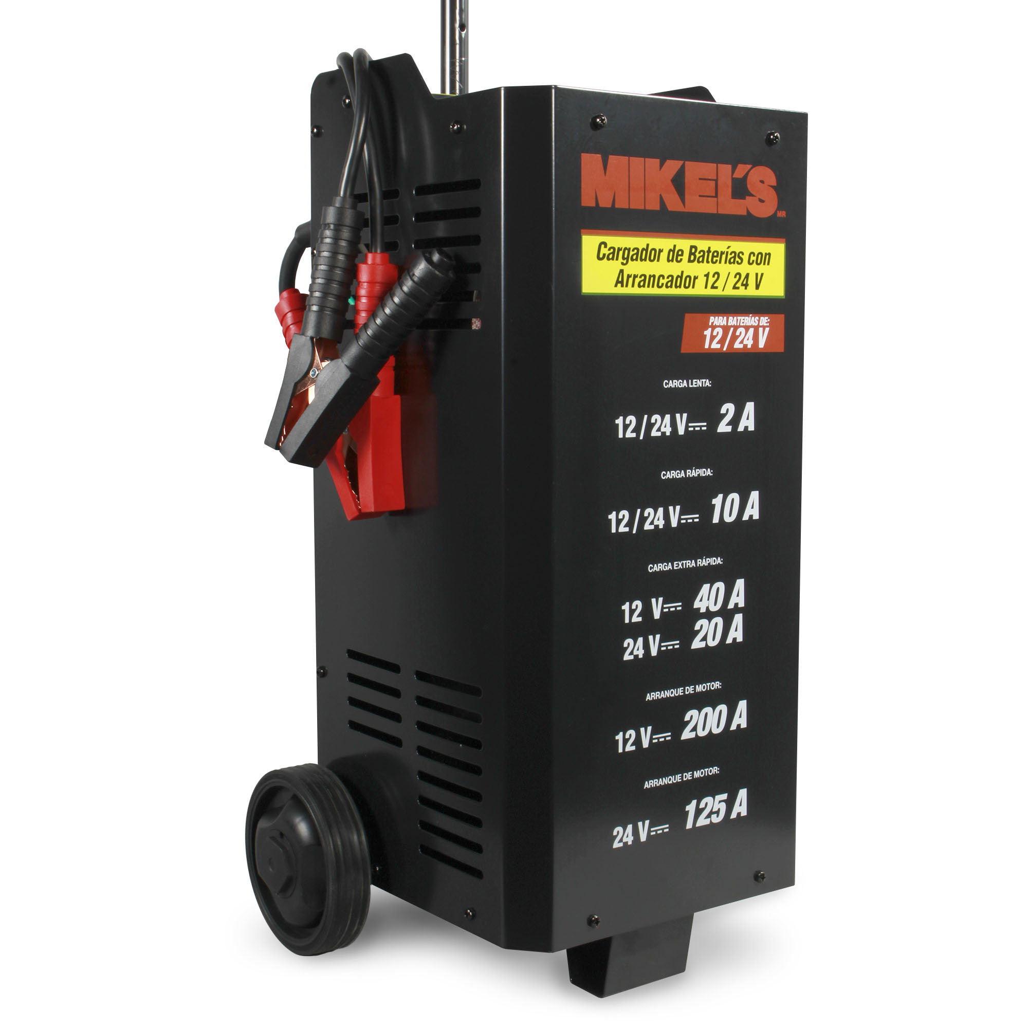 MIK-CBAP1224 Cargador para Baterías 12/24 V con Arrancador
