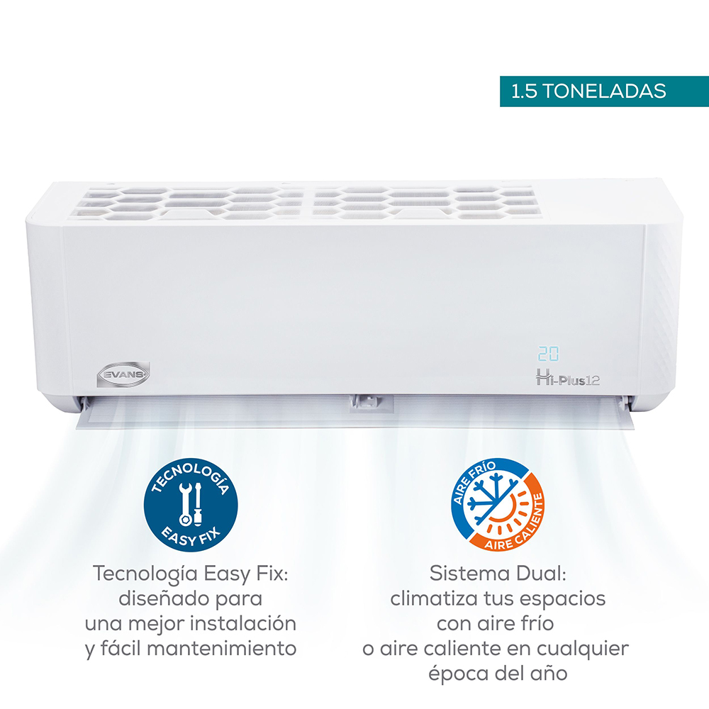 AIRE ACOND 1.5T ON/OFF - Imagen 2
