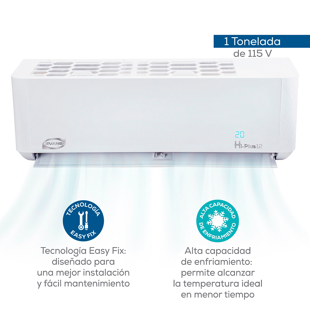 AIRE ACOND. 1TON 115VCA ON/OFF - Imagen 3