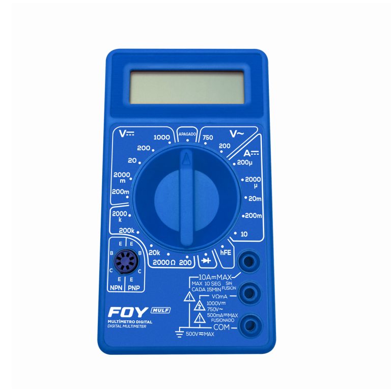 MULF Multímetro digital compacto de gancho Foy