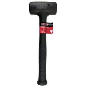 1424G Mazo de golpe seco tapas fijas de alto impacto con mango Rubber grip de 10-5/64", 24 oz Urrea