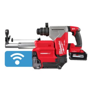 2915-22DE Martillo perforador SDS Plus M18 FUEL™ de 1-1/8" con kit de extractor de polvo exclusivo ONE-KEY™ y HAMMERVAC™