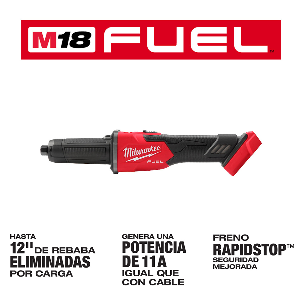 2939-20 Rectificadora de troqueles con freno M18 FUEL™ con interruptor deslizante (Sin Accesorios) - Imagen 5