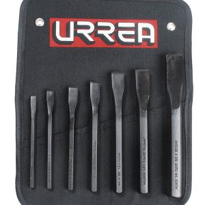86B Juego de 7 cinceles 1/4"-3/4" Urrea