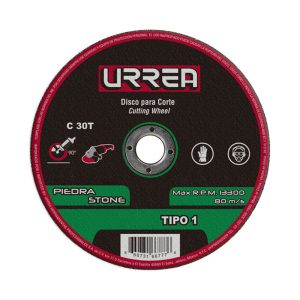 ASCD07 Disco t/1 piedra 7x5/64" gral Urrea