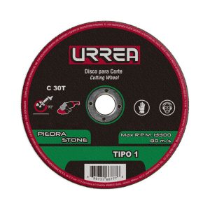 ASCD09 Disco t/1 piedra 9x5/64" gral Urrea