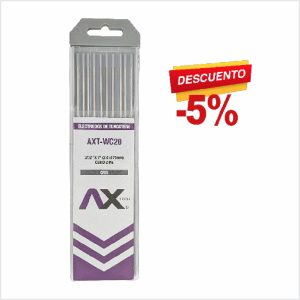 AXT-WC20 TUGSTENO CERIO 10PZAS