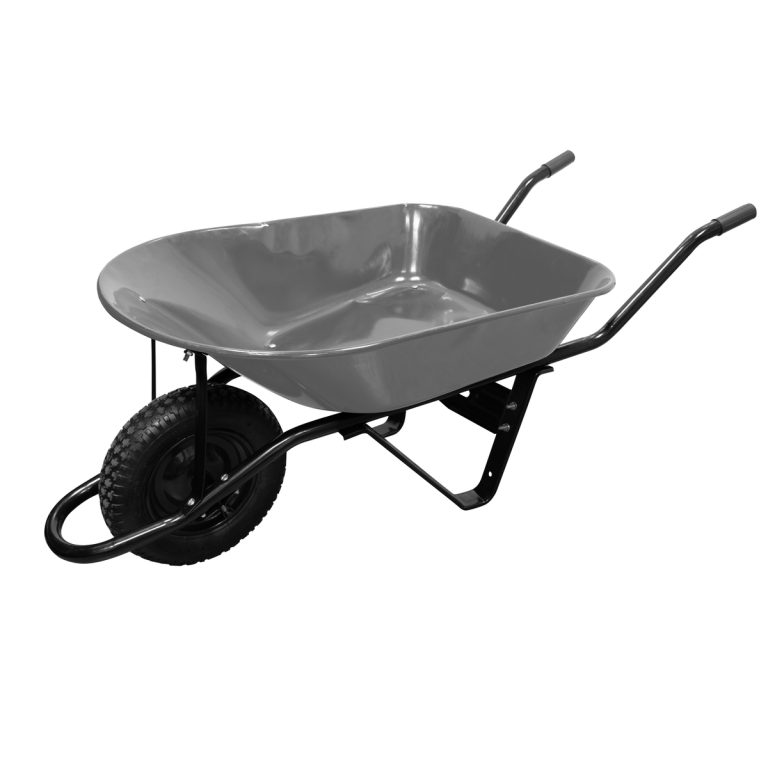 CFG454 Carretilla con bastidor metálico 4.5 Ft3 llanta neumática reforzada de 4 capas Foy