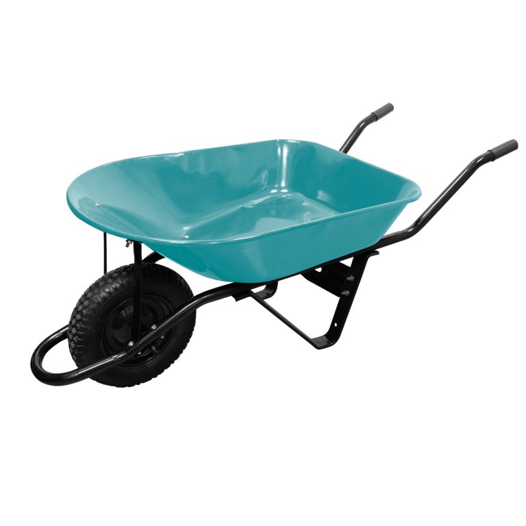 CFG554 Carretilla con bastidor metálico 5.5 Ft3 llanta neumática reforzada de 4 capas Foy