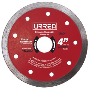DDIC7 Disco de diamante uso industrial corte continuo 7" Urrea