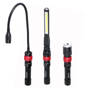 JLI6 Juego de linternas con cabezas intercambiables Urrea