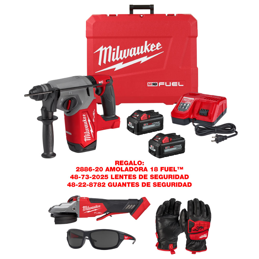 P226-2912 Kit de martillo rotativo M18 FUEL™ SDS Plus de 1"