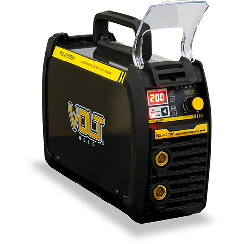 ​​VOL-210TBV SOLDADORA INVERSOR ELECTRODO Y TIG LIFT 200A, BI VOLTAJE 110-220V