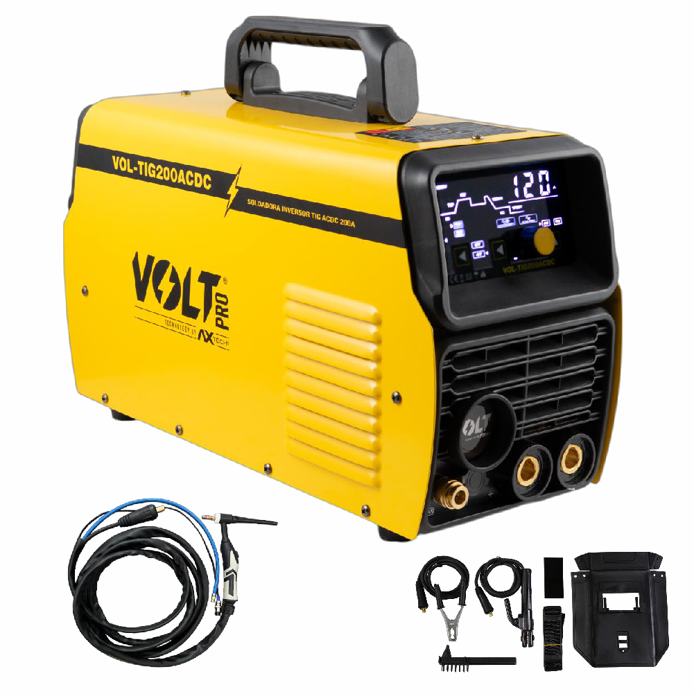 VOL-TIG200ACDC SOLDADORA ELECTRODO Y TIG ACDC