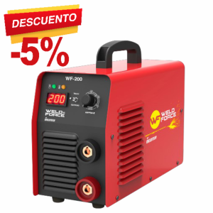 WF-200 SOLDADORA INVERSOR TIG LIFT ELECTRODO WELD FORCE