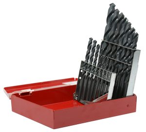 5115 Jgo 15 brocas acero alta velocidad negras 1/16"-1/2" Urrea