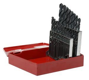 5121 Jgo 21 brocas acero alta velocidad negras 1/16"-3/8" Urrea