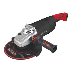 EA1009A Esmeriladora angular de 9" con eje de 5/8", potencia de 2400 W, voltaje de 120 V, frecuencia de 60 Hz, velocidad sin carga de 6000 rpm Urrea