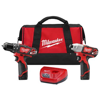 2497-22 M12™ Combo Kit Cordless LITHIUM-ION 2-Tool Combo Kit | Milwaukee Tool - Imagen 9