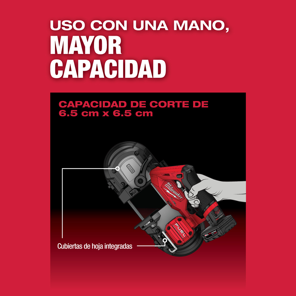2529-20 Sierra de banda compacta M12 FUEL™ SIN ACCESORIOS - Imagen 5