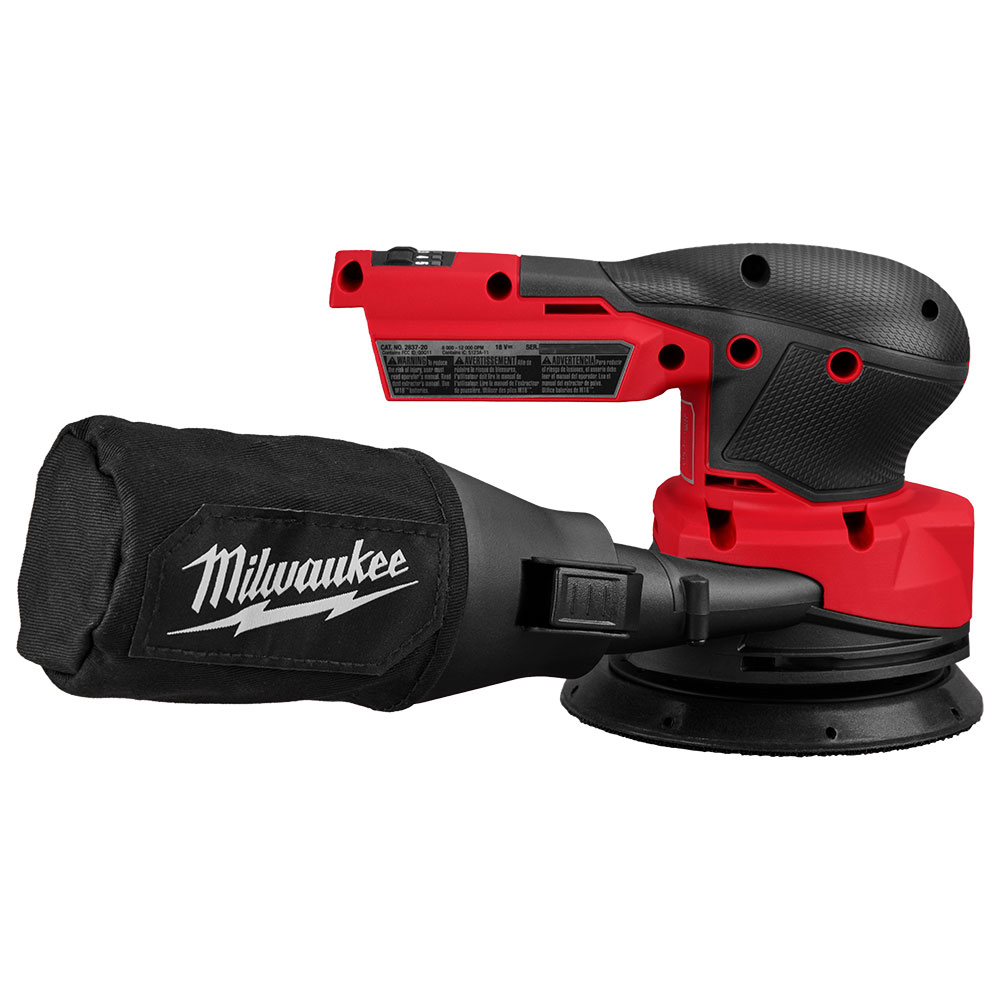 2837-20 Lijadora Orbital de 5" M18 FUEL™ (SIN ACCESORIOS) - Imagen 8