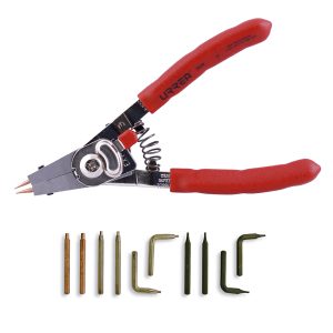 382 Pinza para anillos de retención 10 puntas chicas Urrea