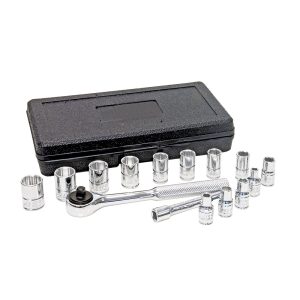 4700PM Juego de 15 dados y accesorios 1/4" Urrea