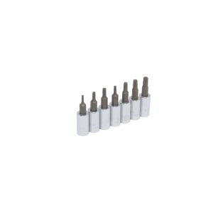 4739C Juego de 7 dados punta Torx® 1/4" en riel Urrea