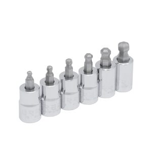 4900BD Juego de 6 dados punta hexagonal bola 3/8" Urrea
