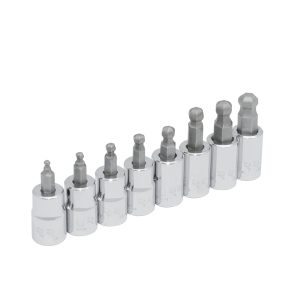 4990BDM Juego de 8 dados punta hexagonal bola 3/8" Urrea
