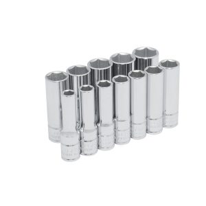 52205 Juego de 12 dados largos métricos 3/8" 6 puntas Urrea