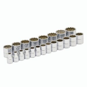 52215 Juego de 21 dados métricos 3/8" Urrea