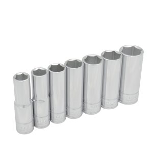 5300H Juego de 7 dados largos en pulgadas 1/2" 6 puntas Urrea