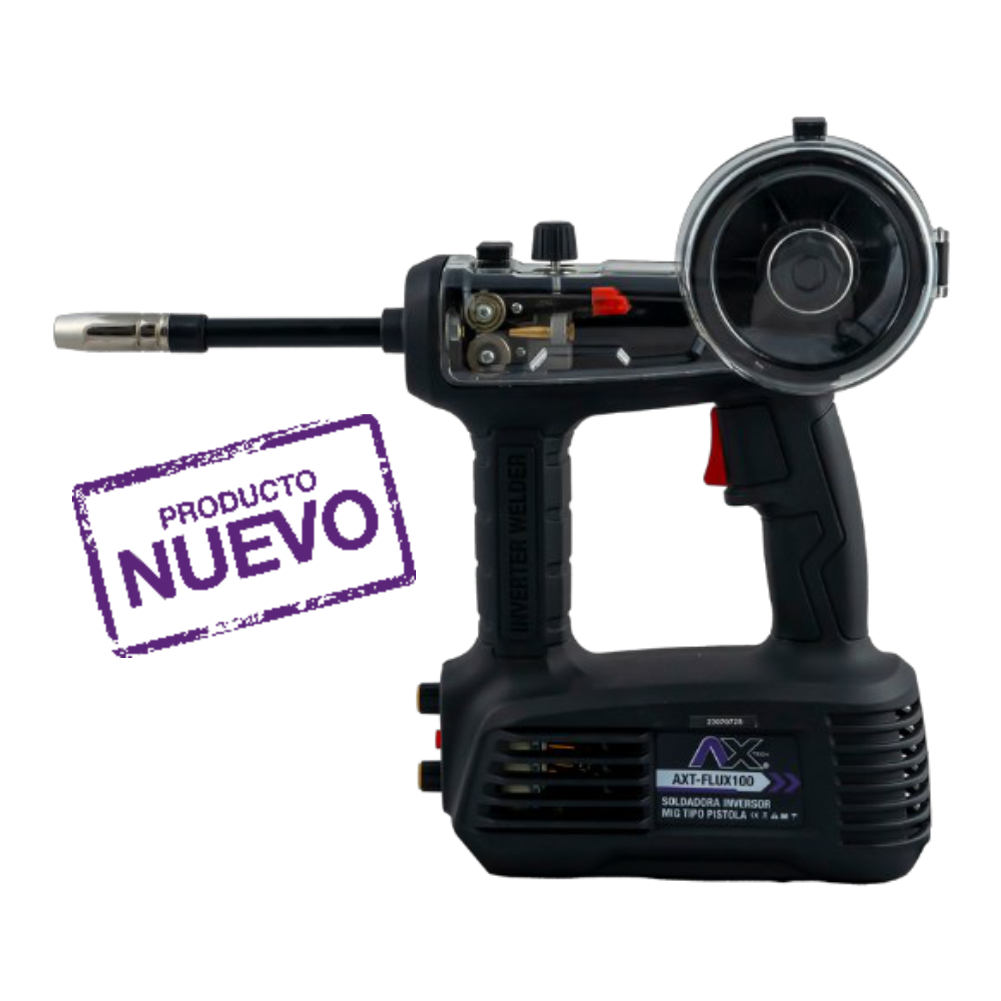 AXT-FLUX100 SOLDADORA MICROALAMBRE NO GAS TIPO PISTOLA
