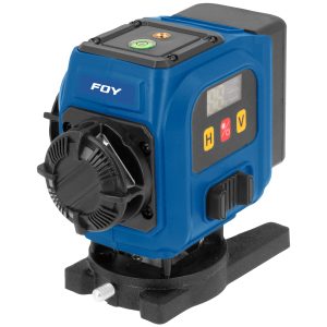 NLF12P Nivel láser 12 líneas 360°, Pantalla LCD, alcance maximo de 20 m Foy