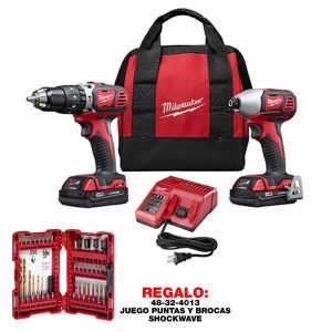 P326-2697 COMBO ROTOMARTILLO Y PISTOLA DE IMPACTO (18V)