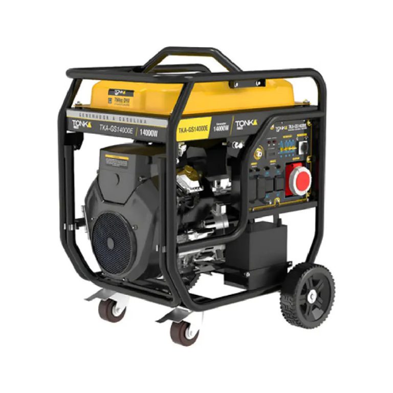 TKA-GS14000E GENERADOR 14000 Wtts, 24HP, 127/220V, MONOFASICO Y TRIFASICO, DOS PISTONES, MARCHA, BATERIA Y LLANTAS