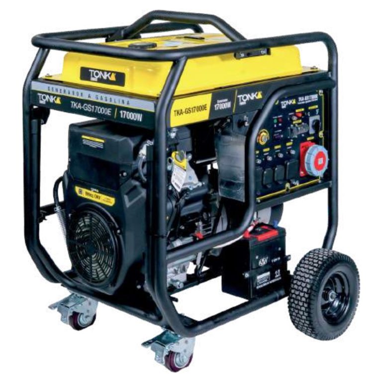 TKA-GS17000E GENERADOR 17000 Wtts, 28HP, 127/220V, MONOFASICO Y TRIFASICO, DOS PISTONES, MARCHA, BATERIA Y LLANTAS
