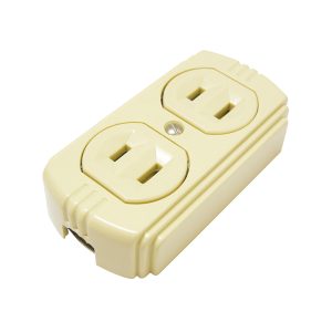 136403 Contacto dúplex de superficie polarizado 15A 127V Surtek