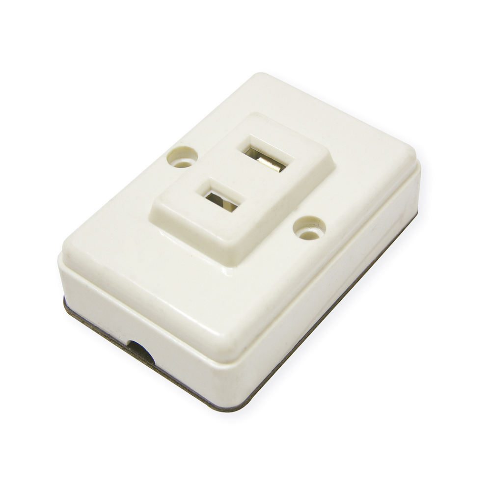 136412 Contacto sencillo visible cuadrado 6A 127V Surtek