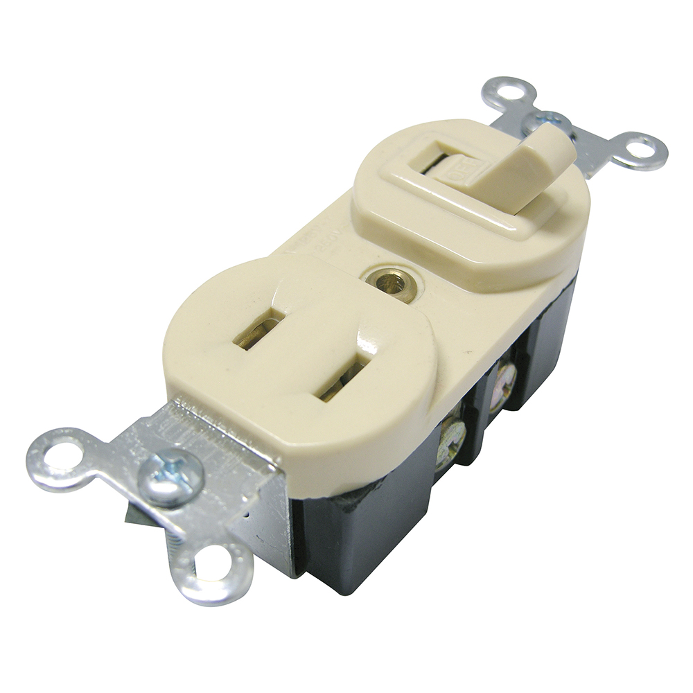 136550 Apagador palanca combinado 15A 127V Surtek