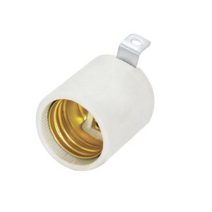 136677 Portalámpara de porcelana soporte tipo escuadra 250V Surtek