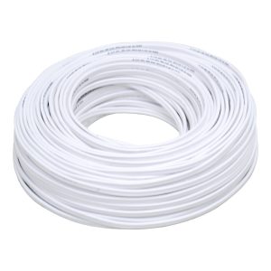 136953 Cable POT CCA 2x14 100m blanco Surtek