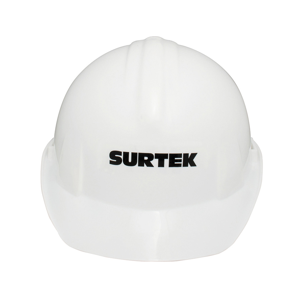 137310 Casco de seguridad con ajuste de intervalos blanco Surtek