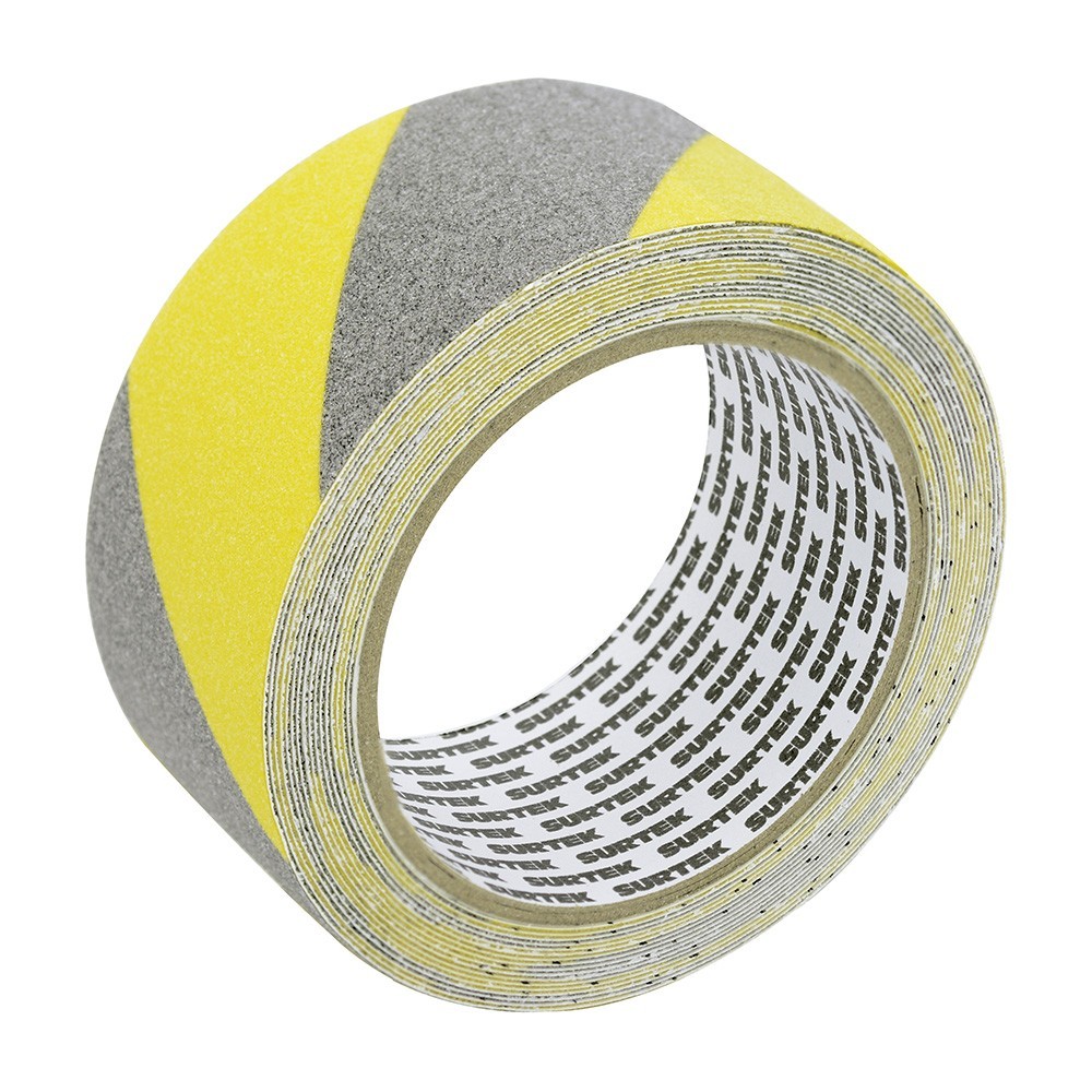 137369 Cinta antiderrapante amarillo con negro Surtek