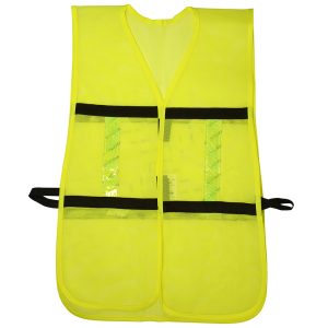 137495 Chaleco de seguridad malla ajustable gancho amarillo Surtek