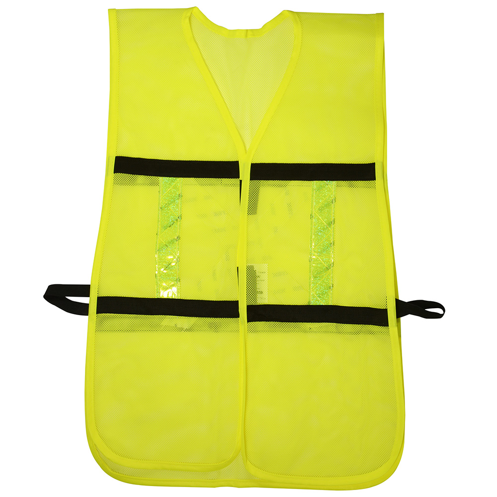 137495 Chaleco de seguridad malla ajustable gancho amarillo Surtek